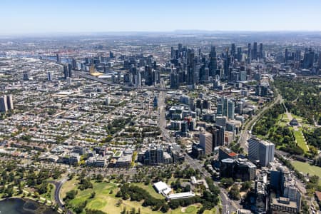 Aerial Image of MELBOURNE