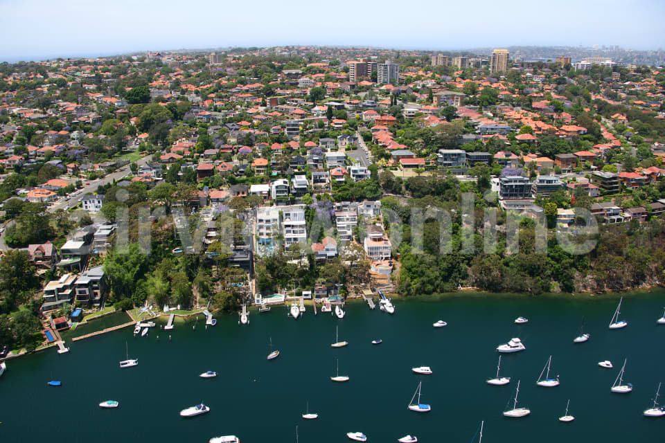 Aerial Image of Willoughby Bay, Cremorne NSW