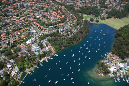 Aerial Image of WILLOUGHBY BAY, CEMORNE