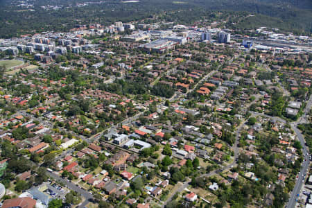 Aerial Image of HORNSBY NSW