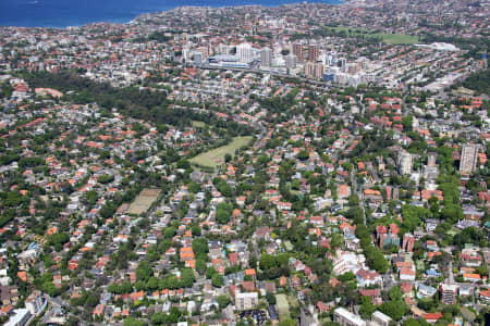 Aerial Image of DOUBLE BAY LOOKING TOWARDS BONDI JUNCTION