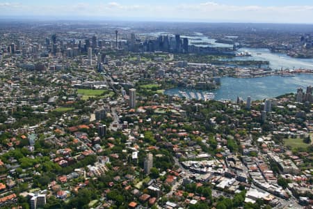Aerial Image of DOUBLE BAY LOOKING WEST