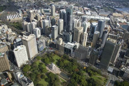 Aerial Image of HYDE PARK AND ANZAC WAR MEMORIAL