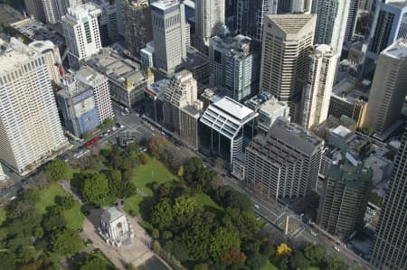 Aerial Image of HYDE PARK AND ANZAC WAR MEMORIAL