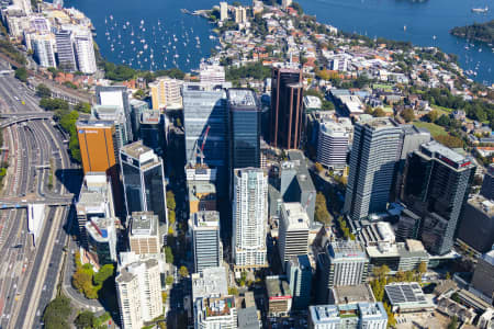 Aerial Image of NORTH SYDNEY CBD
