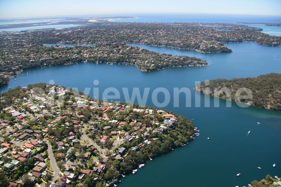 Aerial Image of Gymea Bay facing east