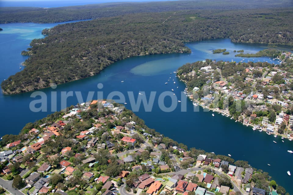 Aerial Image of Gymea and the Royal National Park
