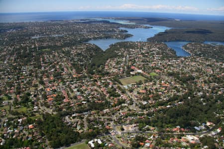 Aerial Image of GYMEA LOOKING TO THE SOUTHEAST