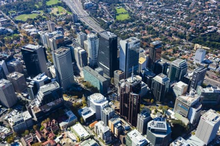 Aerial Image of NORTH SYDNEY CBD