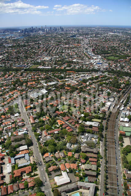 Aerial Image of Summer Hill to city