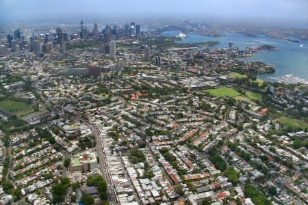 Aerial Image of PADDINGTON TO SYDNEY HARBOUR BRIDGE