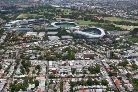 Aerial Image of PADDINGTON AND THE SCG