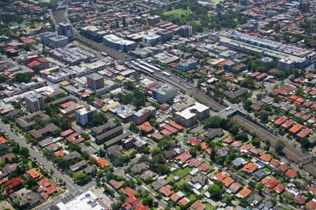 Aerial Image of BURWOOD CENTRE