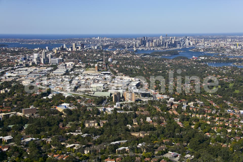 Aerial Image of Artarmon to Sydney