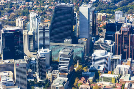 Aerial Image of NORTH SYDNEY CBD