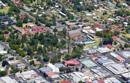 Aerial Image of ST MARY\'S CATHOLIC CATHEDRAL‎ ARMIDALE