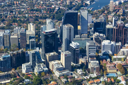 Aerial Image of NORTH SYDNEY CBD