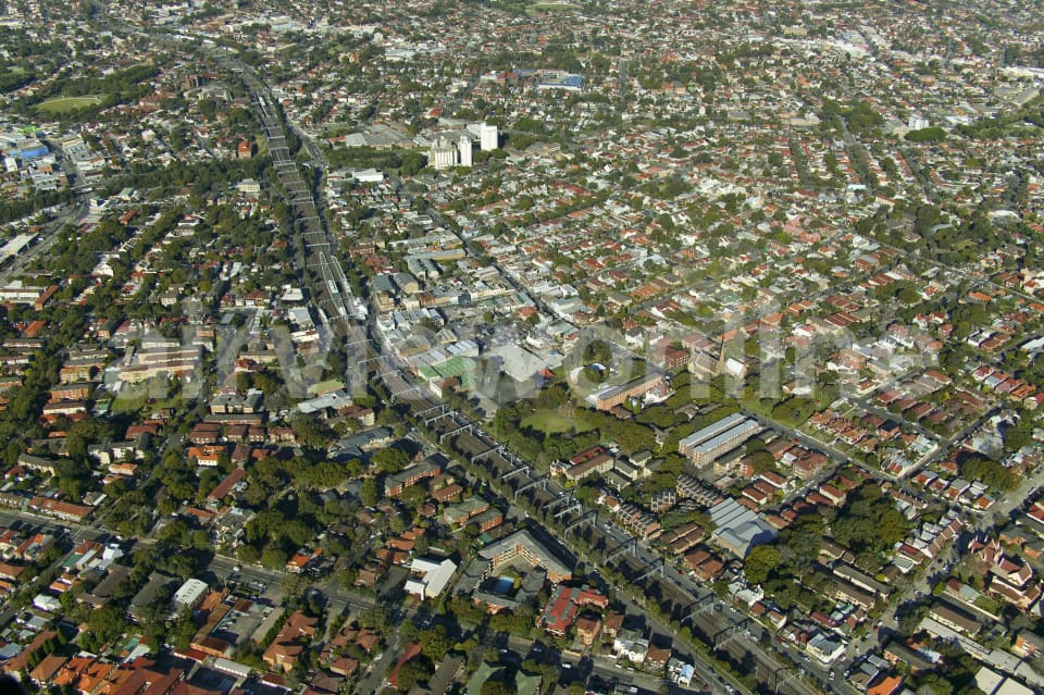 Aerial Image of Ashfield, NSW