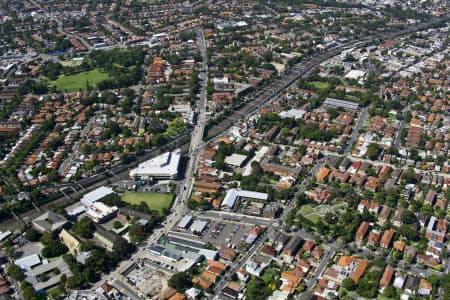 Aerial Image of ASHFIELD, NSW