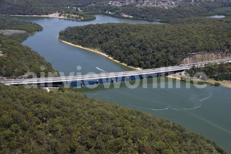 Aerial Image of Georges River, Alfords Point Bridge