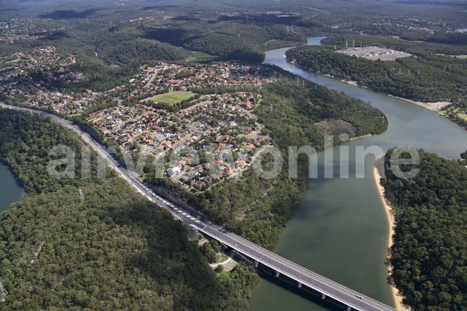 Aerial Image of Alfords Point NSW