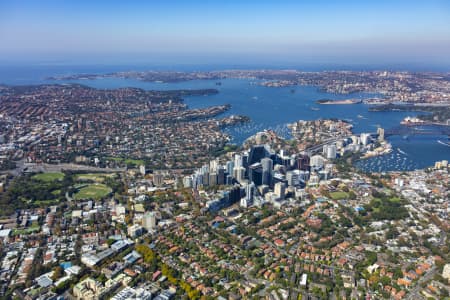 Aerial Image of NORTH SYDNEY CBD