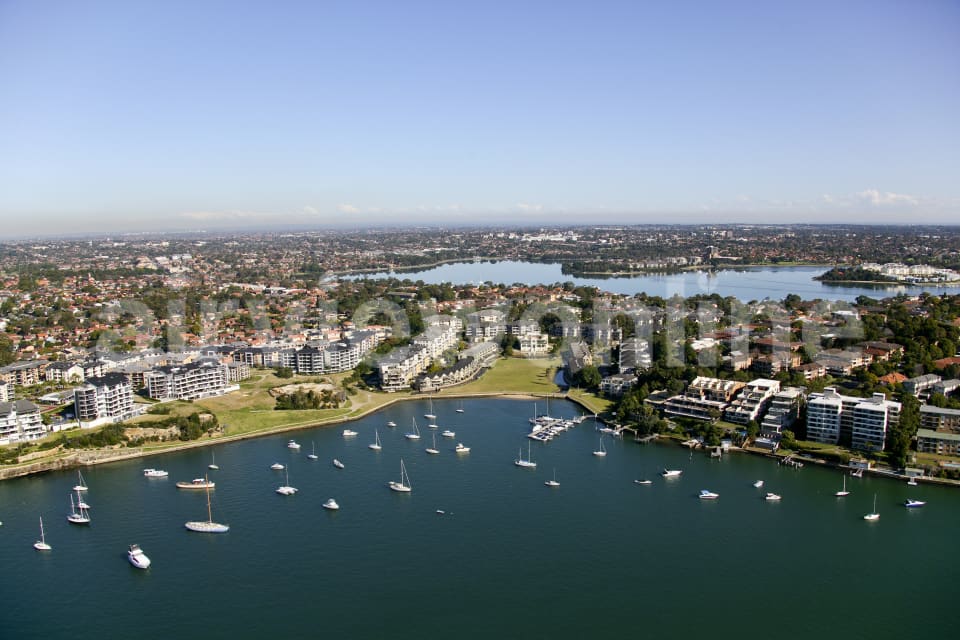 Aerial Image of Abbotsford Bay, NSW