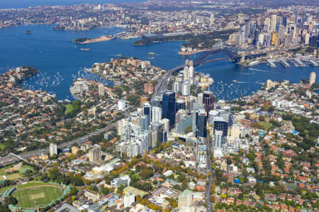 Aerial Image of NORTH SYDNEY CBD