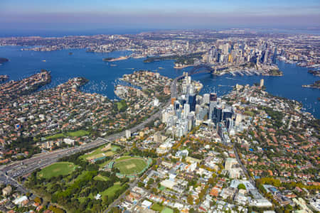Aerial Image of NORTH SYDNEY CBD