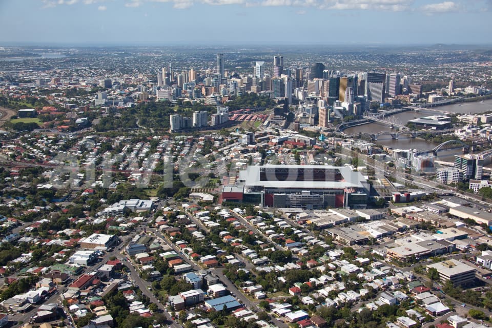 Aerial Image of Brisbane From Paddington QLD