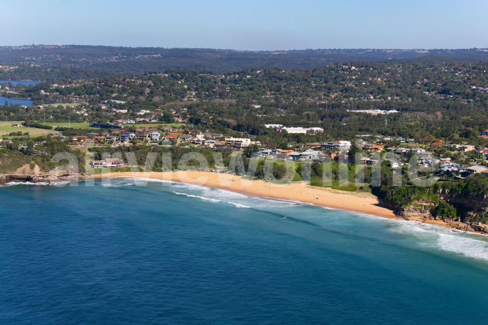 Aerial Image of Warriewood Beach and Surf Club