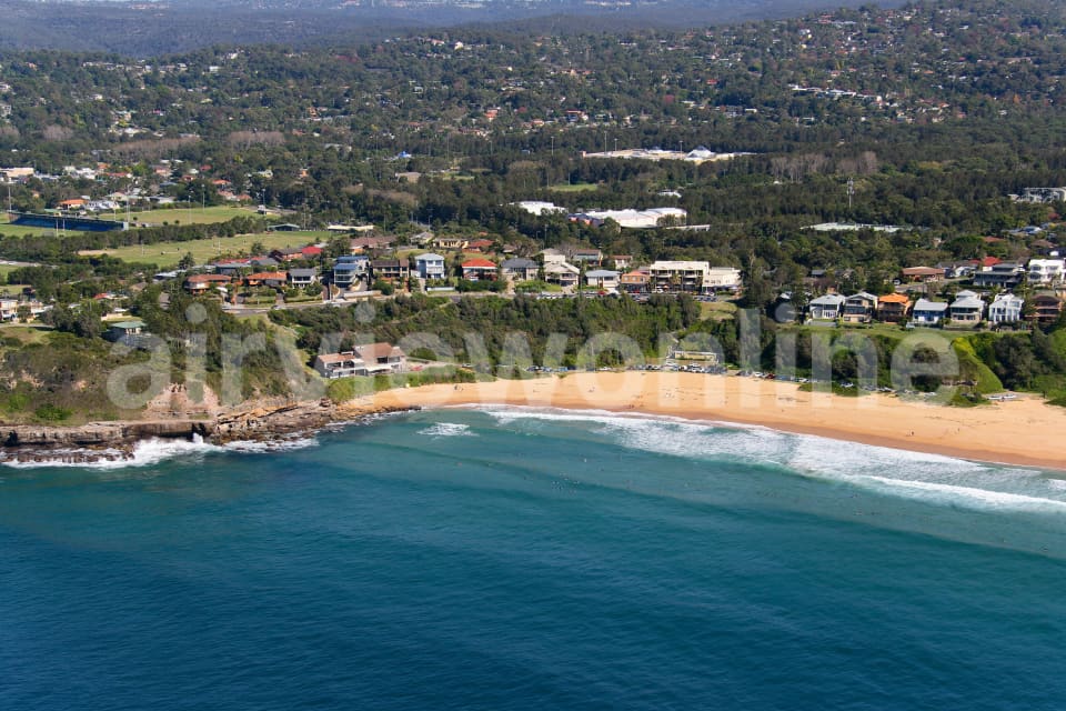 Aerial Image of Warriewood Beach and Surf Club