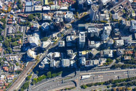 Aerial Image of NORTH SYDNEY CBD