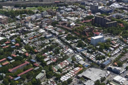 Aerial Image of CLEVELAND ST SURRY HILLS