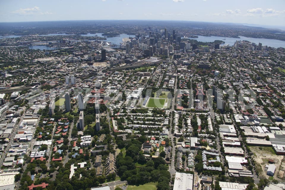 Aerial Image of Redfern to Sydney