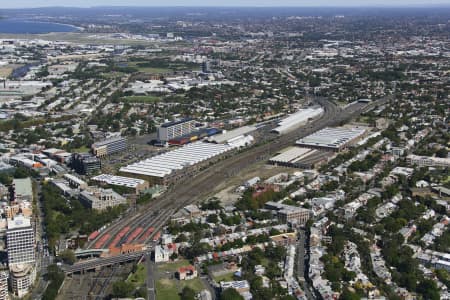 Aerial Image of EVELEIGH RAILYARDS, NSW