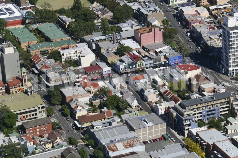 Aerial Image of Redfern Close Up