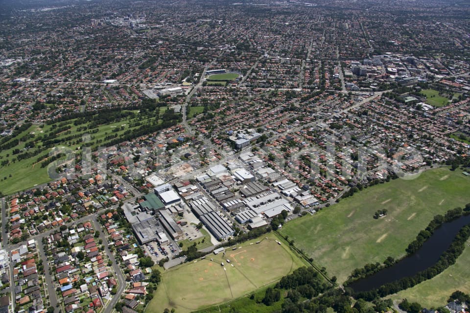Aerial Image of Kogarah Industrial Area