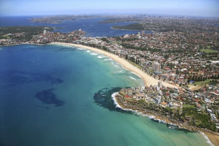 Aerial Image of QUEENSCLIFF AND MANLY TO SYDNEY