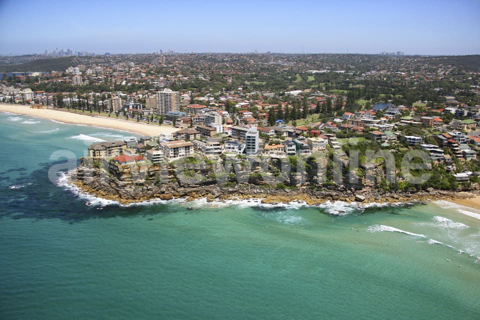 Aerial Image of Queenscliff Headland, NSW