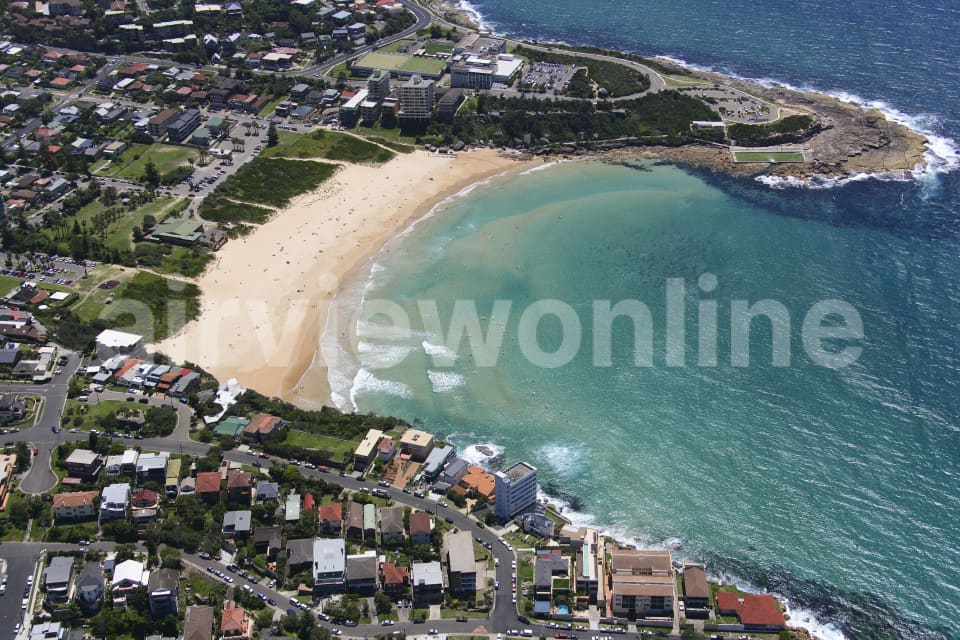 Aerial Image of Freshwater Beach, Queenscliff Bay
