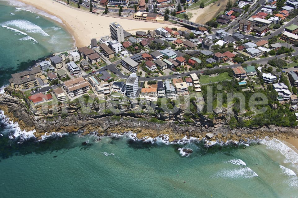 Aerial Image of Queenscliff Headland From the North