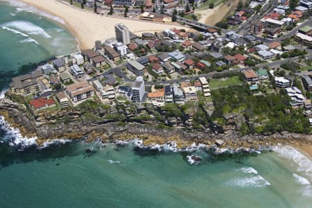 Aerial Image of QUEENSCLIFF HEADLAND FROM THE NORTH