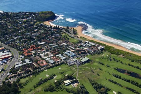 Aerial Image of MONA VALE GOLF COURSE TO MONA VALE HEADLAND