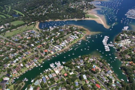 Aerial Image of MONA VALE & PITTWATER