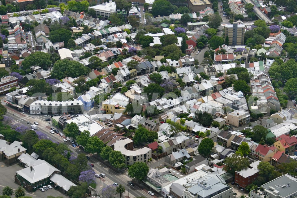 Aerial Image of Paddington Detail