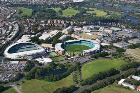 Aerial Image of MOORE PARK SPORTS ARENAS