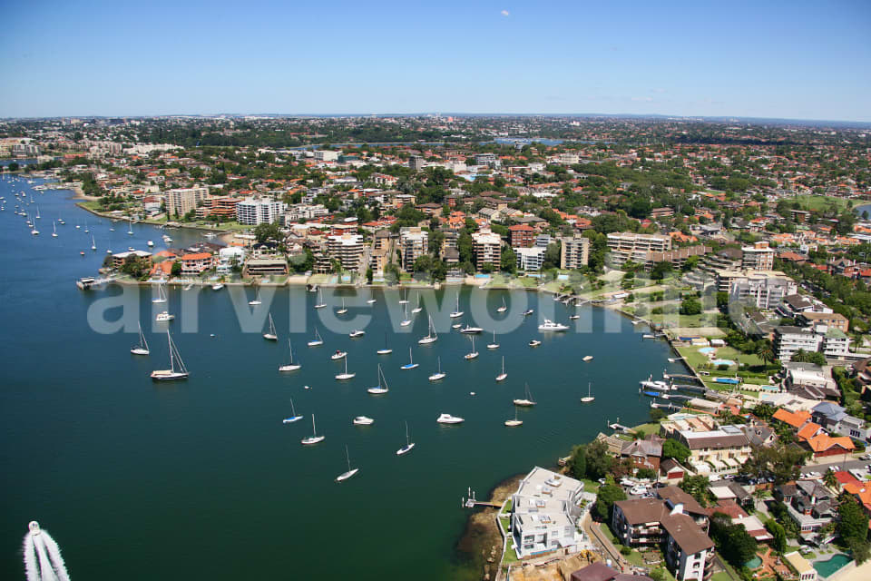 Aerial Image of Drummoyne Bay, NSW
