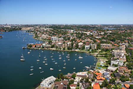 Aerial Image of DRUMMOYNE BAY, DRUMMOYNE NSW