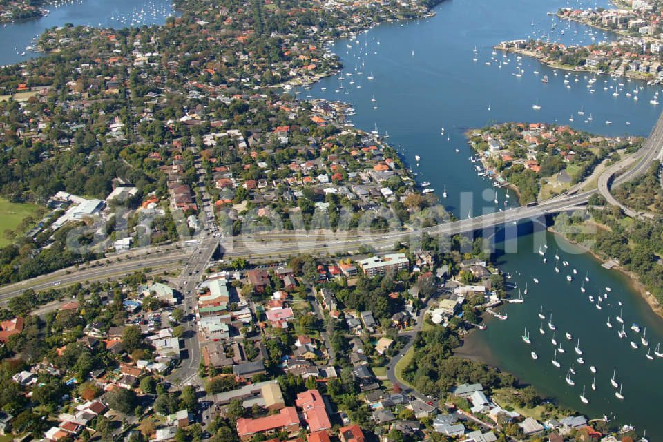 Aerial Image of Hunters Hill and Huntleys Point